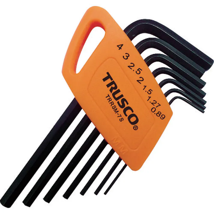 【CAINZ-DASH】トラスコ中山 ミニ六角棒レンチセット 7本組 TRRSM-7S【別送品】