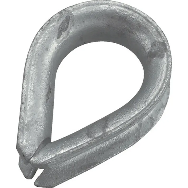 【CAINZ-DASH】トラスコ中山 シンブル スチール製 溶融亜鉛メッキ 12mm用 TSP-012【別送品】