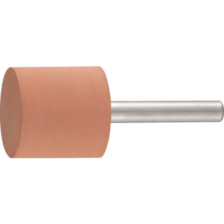 【CAINZ-DASH】トラスコ中山 高耐久ゴム軸付砥石 Φ25X幅25X軸6 #600 5本入 BR6025SF【別送品】