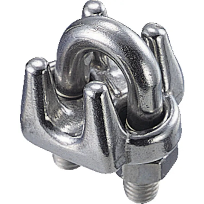 【CAINZ-DASH】トラスコ中山 ワイヤークリップ ステンレス製 9mm用 (1個入) TWC-9【別送品】