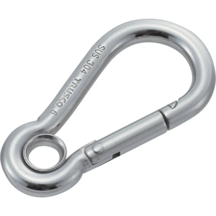 【CAINZ-DASH】トラスコ中山 ステンレススナップフック A型 線径Φ4×開口7mm (2個入) TSF-4A【別送品】
