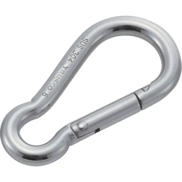 【CAINZ-DASH】トラスコ中山 ステンレススナップフック B型 線径Φ5×開口7mm (2個入) TSF-5B【別送品】