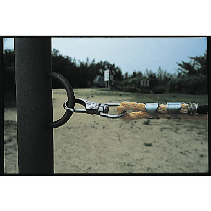 【CAINZ-DASH】トラスコ中山 スイベルスナップ ステンレス製 線径Φ7×開口14mm (1個入) TSS-3【別送品】