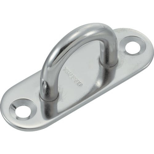トラスコ中山 パッドアイ ステンレス製 6mm (2個入) TPD-6 アイプレート トラスコ中山 パッドアイ ステンレス製 6mm (2個入) TPD-6 アイプレート