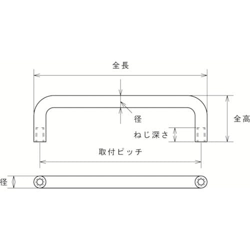 CAINZ-DASH】トラスコ中山 引き取手 ステンレス製めねじ
