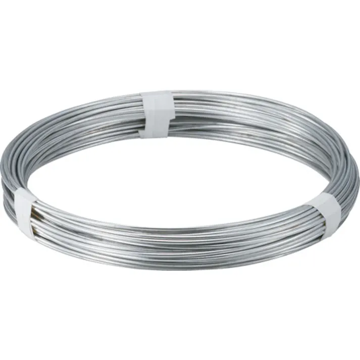 【CAINZ-DASH】トラスコ中山 スチール針金 #22 線径0.7mm 1kg 溶融亜鉛メッキ TYW-07【別送品】