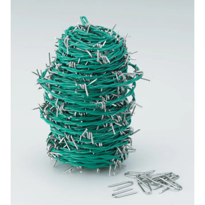 【CAINZ-DASH】トラスコ中山 有刺鉄線 カラー 2.0mmX100m TUW-20-100G【別送品】