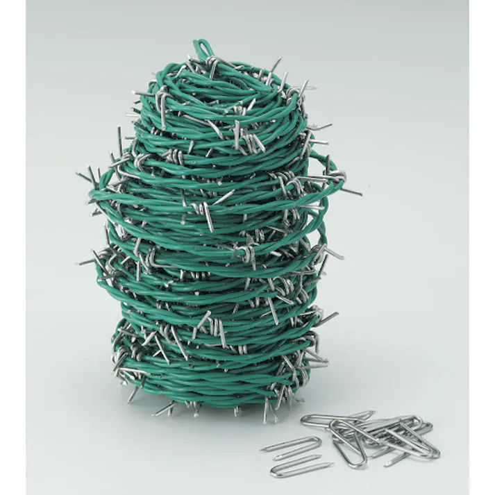 【CAINZ-DASH】トラスコ中山 有刺鉄線 カラー 2.0mmX20m TUW-20-20G【別送品】