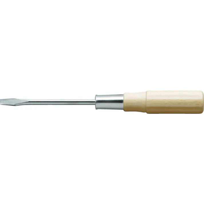 【CAINZ-DASH】トラスコ中山 木柄普通ドライバー 刃先-7 125mm TWD-7-125【別送品】