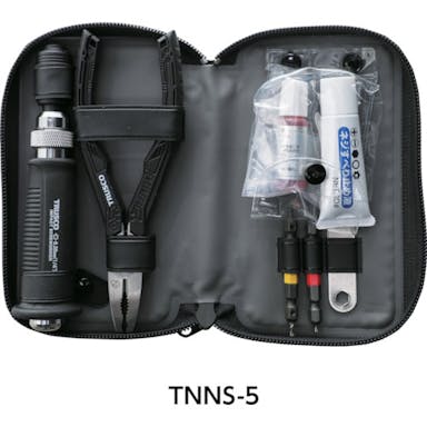 【CAINZ-DASH】トラスコ中山 なめたネジはずし工具セット　５点 TNNS-5【別送品】