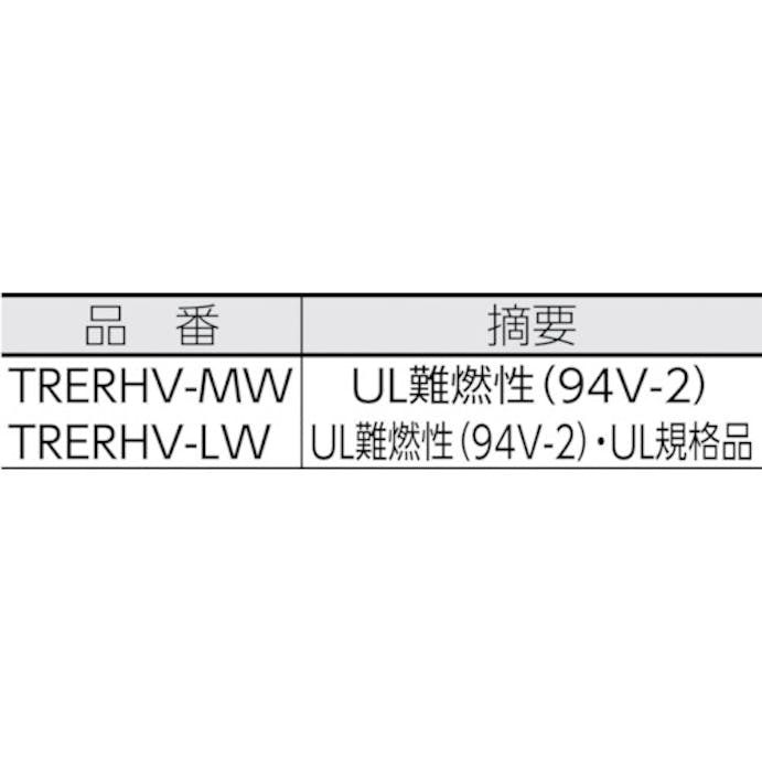 【CAINZ-DASH】トラスコ中山 イージーリリ－スタイ幅７．６ｍｍ×１５０ｍｍ最大結束φ４１耐候性 TRERHV-150LW【別送品】