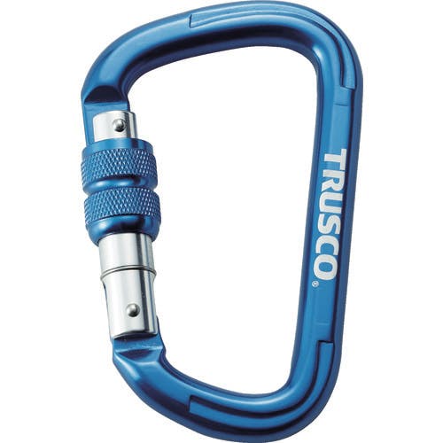 トラスコ中山 ネジロック付カラビナ 線径10.5 110 ブルー TKNNL1111B カラビナ トラスコ中山 ネジロック付カラビナ 線径10.5 110 ブルー TKNNL1111B カラビナ