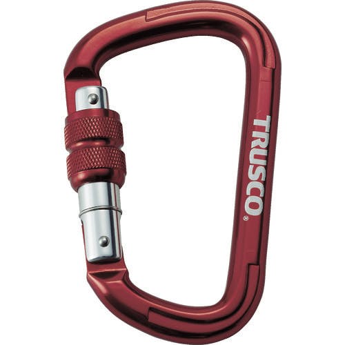 トラスコ中山 ネジロック付カラビナ 線径10.5 110 レッド TKNNL1111R カラビナ トラスコ中山 ネジロック付カラビナ 線径10.5 110 レッド TKNNL1111R カラビナ