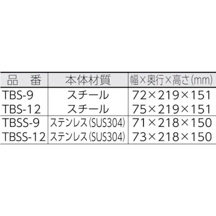 【CAINZ-DASH】トラスコ中山 ＴＢＳ９／ＴＢＳＳ９用尖口替刃　（１枚） TBS-9-TCK【別送品】