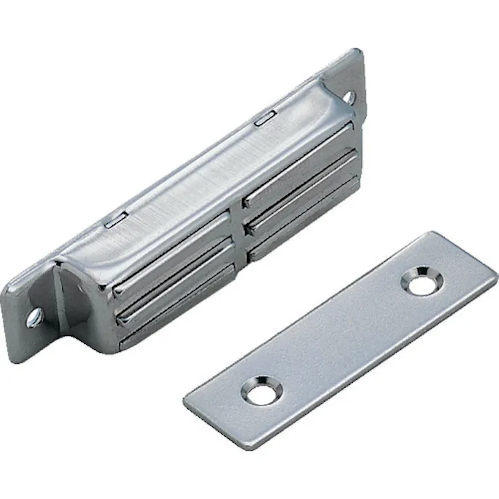 【CAINZ-DASH】トラスコ中山 マグネットキャッチ アルミ製・縦型 80mm (1個=1PK) TMC-0083D【別送品】