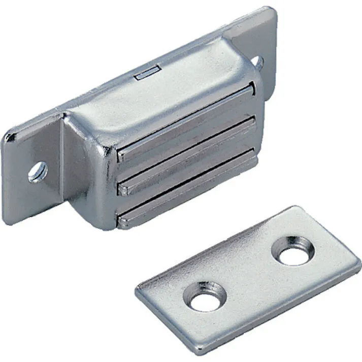 【CAINZ-DASH】トラスコ中山 マグネットキャッチ アルミ製・縦型 50mm (1個=1PK) TMC-0083【別送品】