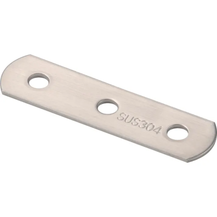 【CAINZ-DASH】トラスコ中山 ジョイント金具19型フラット ステンレス 長さ75 穴数3 TK19-F3S【別送品】