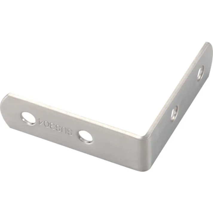 【CAINZ-DASH】トラスコ中山 ジョイント金具19型L ステンレス 寸法64X64 穴数4 TK19-L4AS【別送品】