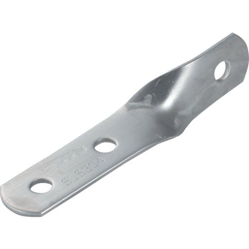 【CAINZ-DASH】トラスコ中山 ジョイント金具１９型Ｓ　ステンレス　長さ１００　穴数３ TK19-S3S【別送品】