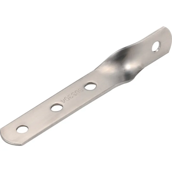 【CAINZ-DASH】トラスコ中山 ジョイント金具19型S ステンレス 長さ125 穴数4 TK19-S4S【別送品】