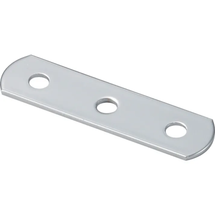 【CAINZ-DASH】トラスコ中山 ジョイント金具19型フラット クロム 長さ75 穴数3 TK19-F3C【別送品】