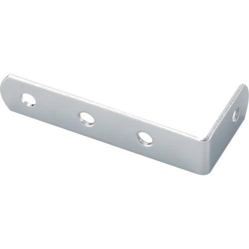 【CAINZ-DASH】トラスコ中山 ジョイント金具１９型Ｌ　クロム　寸法８９Ｘ３９　穴数４ TK19-L4C【別送品】