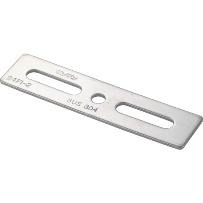 【CAINZ-DASH】トラスコ中山 ジョイント金具24型フラット ステン寸法100 穴数3 TK24-F2S【別送品】