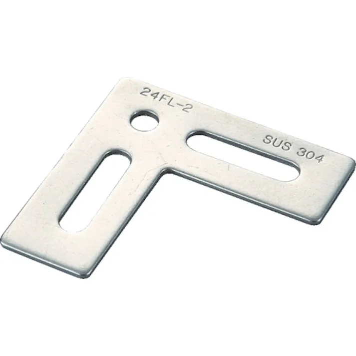 【CAINZ-DASH】トラスコ中山 ジョイント金具24型フラット ステン寸法65X65 穴数3 TK24-FL2S【別送品】