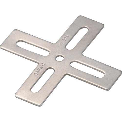 トラスコ中山 ジョイント金具24型フラット ステン寸法105X100 穴数5 TK24-FX4S ジョイント金具 トラスコ中山 ジョイント金具24型フラット ステン寸法105X100 穴数5 TK24-FX4S ジョイント金具