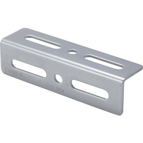 トラスコ中山 ジョイント金具27型L ステンレス 寸法100X27 穴数6 TK27-L4S ジョイント金具 トラスコ中山 ジョイント金具27型L ステンレス 寸法100X27 穴数6 TK27-L4S ジョイント金具