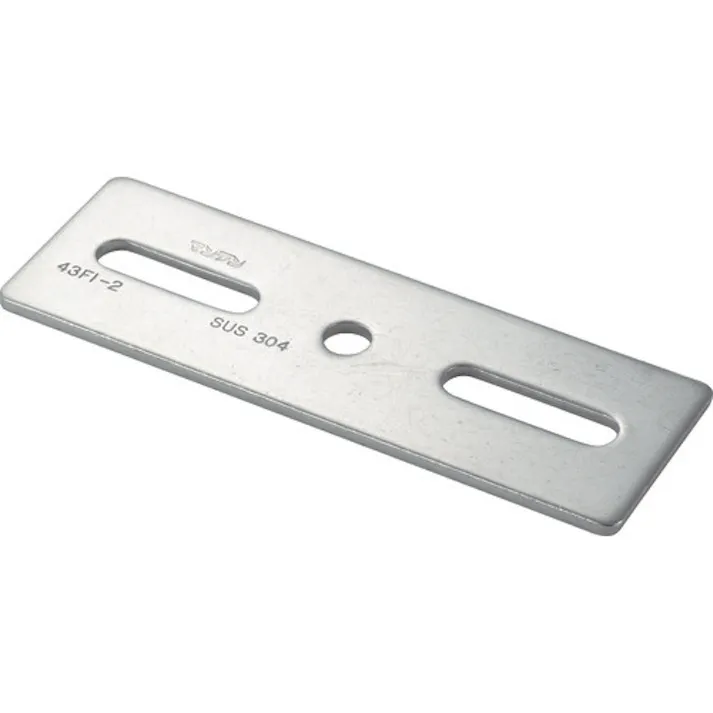 【CAINZ-DASH】トラスコ中山 ジョイント金具43型フラット クロム 寸法130 穴数3 TK43-F2C【別送品】