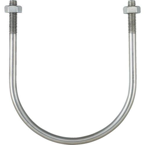 トラスコ中山 SGP用Uボルト SUS304 呼び径15A ねじ径W3/8 TSGP-BT15A-S 配管支持金具 トラスコ中山 SGP用Uボルト SUS304 呼び径15A ねじ径W3/8 TSGP-BT15A-S 配管支持金具