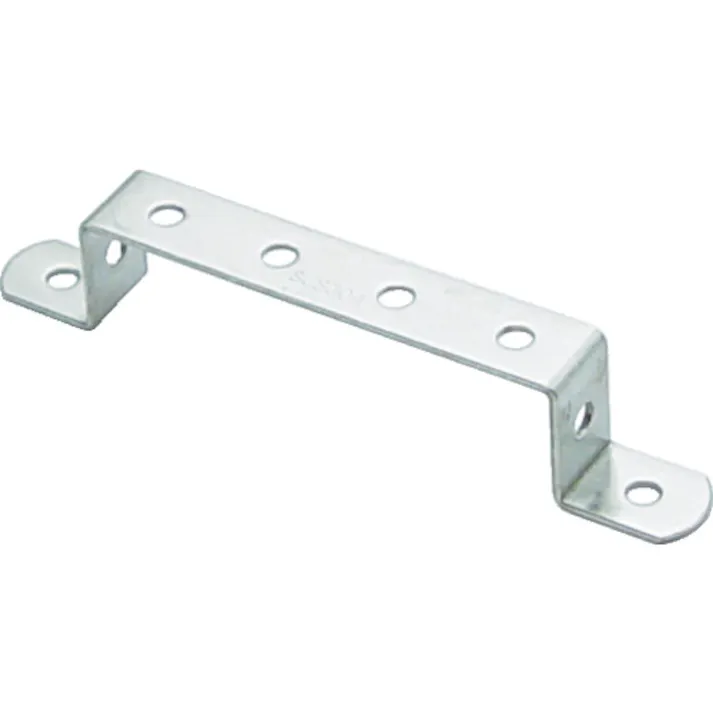 【CAINZ-DASH】トラスコ中山 ジョイント金具19型C クロム 寸法154X27.0 穴数8 TK19-C8AC【別送品】