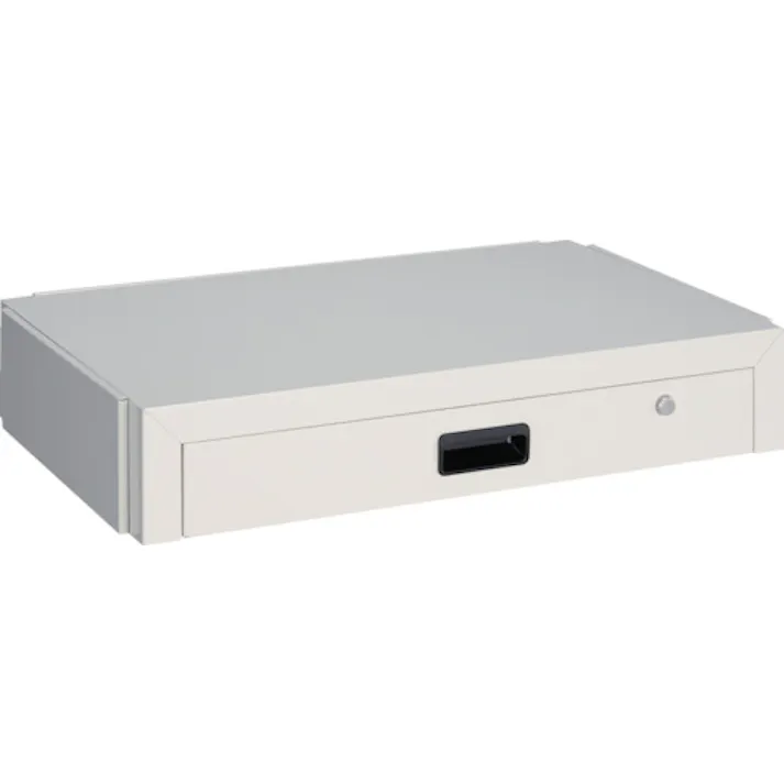 【CAINZ-DASH】トラスコ中山 ツールワゴン ドルフィン用引出 1段 750X500 ホワイト DLWS-75V-W【別送品】