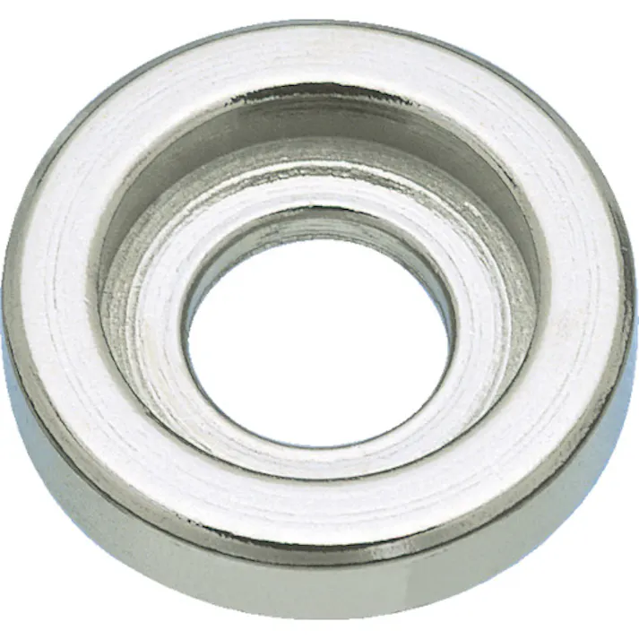 【CAINZ-DASH】トラスコ中山 引き取手用化粧座金 ステンレス製 適用サイズΦ9 (2個入) TTO-9W【別送品】