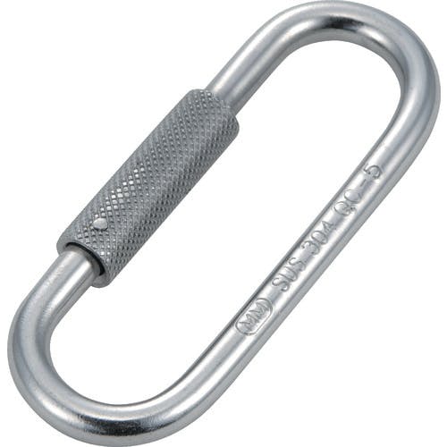 トラスコ中山 クイックキャッチ ステンレス製 スライド式 5mm 1個入 TQC-5 リングキャッチ(荷役金具) トラスコ中山 クイックキャッチ ステンレス製 スライド式 5mm 1個入 TQC-5 リングキャッチ(荷役金具)