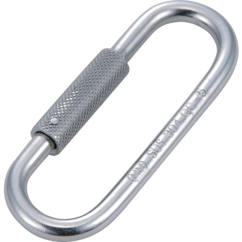 トラスコ中山 クイックキャッチ ステンレス製 スライド式 6mm 1個入 TQC-6 リングキャッチ(荷役金具) トラスコ中山 クイックキャッチ ステンレス製 スライド式 6mm 1個入 TQC-6 リングキャッチ(荷役金具)