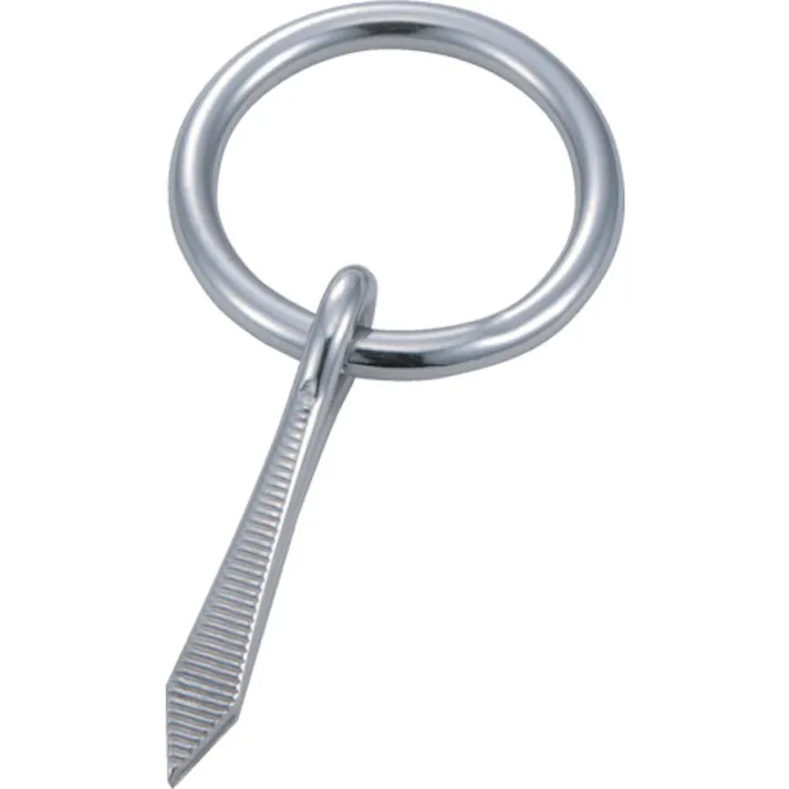 【CAINZ-DASH】トラスコ中山 打ち込み丸カン ステンレス製 5mm (1個=1袋) TUM-5【別送品】