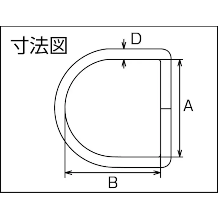 【CAINZ-DASH】トラスコ中山 Dリンク ステンレス製 5X45mm 2個入 TDL-5-45【別送品】