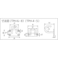 【CAINZ-DASH】トラスコ中山 ステンレスワイヤープレートフック　６ｍｍ　（１個＝１袋） TPH-6【別送品】