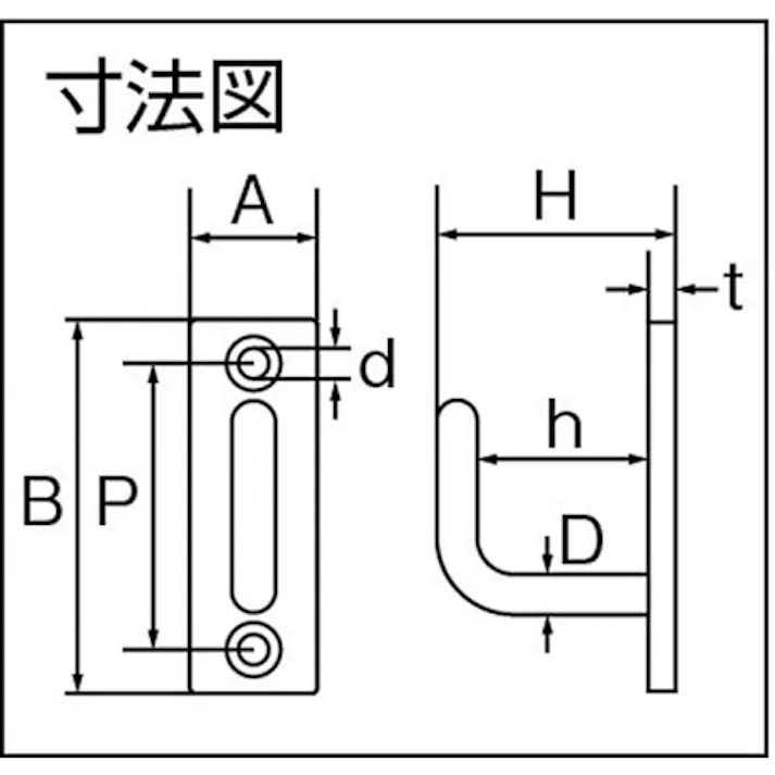 【CAINZ-DASH】トラスコ中山 ステンレスロングアイフック 8mm (1個=1袋) TLEH-8【別送品】