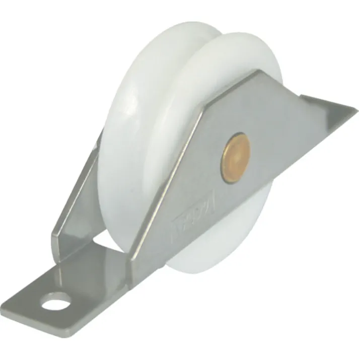 【CAINZ-DASH】トラスコ中山 ベアリング戸車(木製建具用) 丸型(平板枠) Φ35 (2個入) THS-25-35M【別送品】