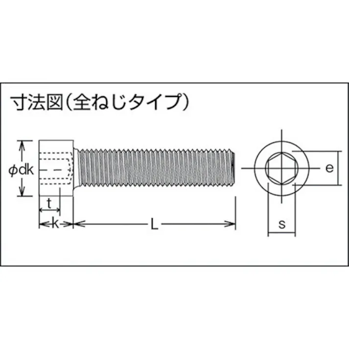 【CAINZ-DASH】トラスコ中山 低頭六角穴付ボルト 黒染め 全ネジ M4×16 18本入 /キャップボルト(CAP) B081-0416【別送品】