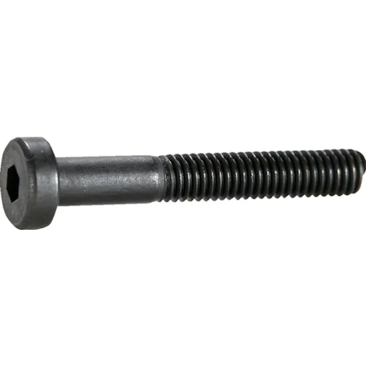 【CAINZ-DASH】トラスコ中山 低頭六角穴付ボルト 黒染め 半ネジ M6×40 8本入 /キャップボルト(CAP) B081-0640【別送品】