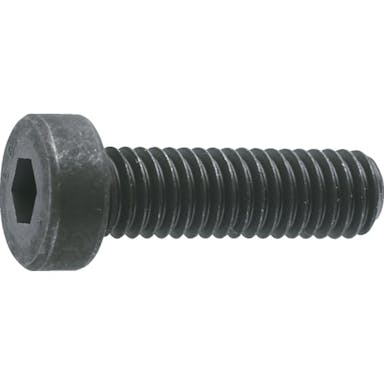 【CAINZ-DASH】トラスコ中山 低頭六角穴付ボルト　黒染め　全ネジ　Ｍ８×２５　９本入　／キャップボルト（ＣＡＰ）【別送品】