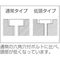 【CAINZ-DASH】トラスコ中山 低頭六角穴付ボルト　ステンレス　全ネジ　Ｍ４×１２　１３本入　／キャップボルト（ＣＡＰ） B089-0412【別送品】