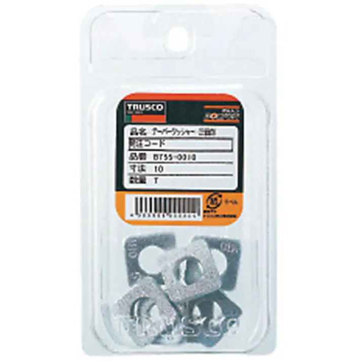 【CAINZ-DASH】トラスコ中山 テーパーワツシャー 三価白 M10(31/8) 7個入 B755-0010【別送品】