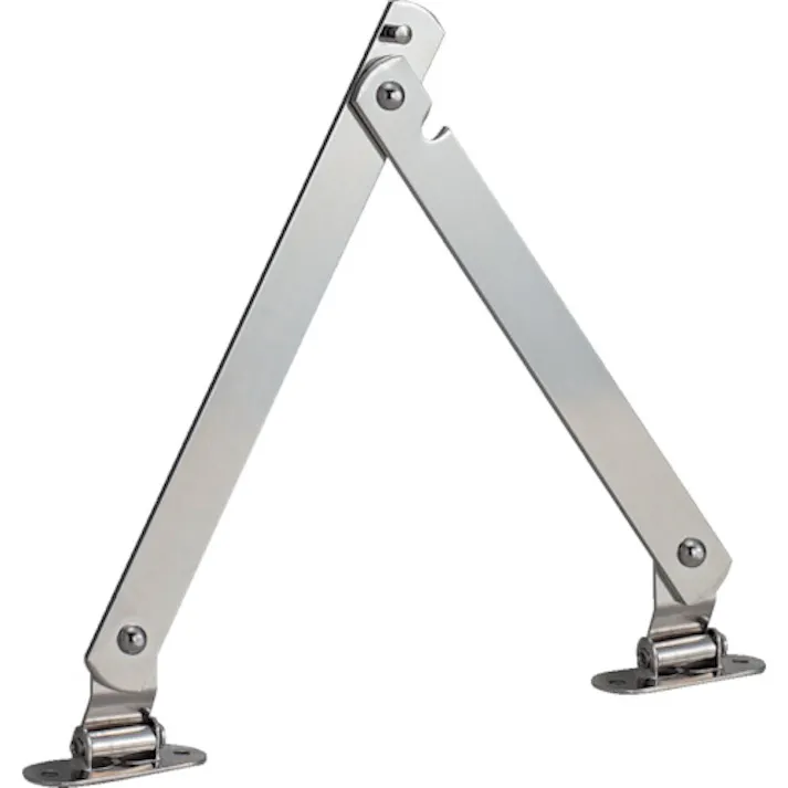 【CAINZ-DASH】トラスコ中山 スチール製止付き平棒ステー 全長300mm 左用 TS-52-L【別送品】