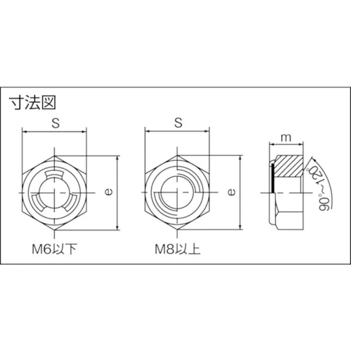 【CAINZ-DASH】トラスコ中山 Uナット 三価クロメート M8×1.25 11個入 B769-0008【別送品】