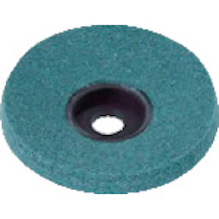 【CAINZ-DASH】トラスコ中山 ベベルディスク グリーン 取付穴径Φ15 #400 (5個入) TBD-10015GN【別送品】